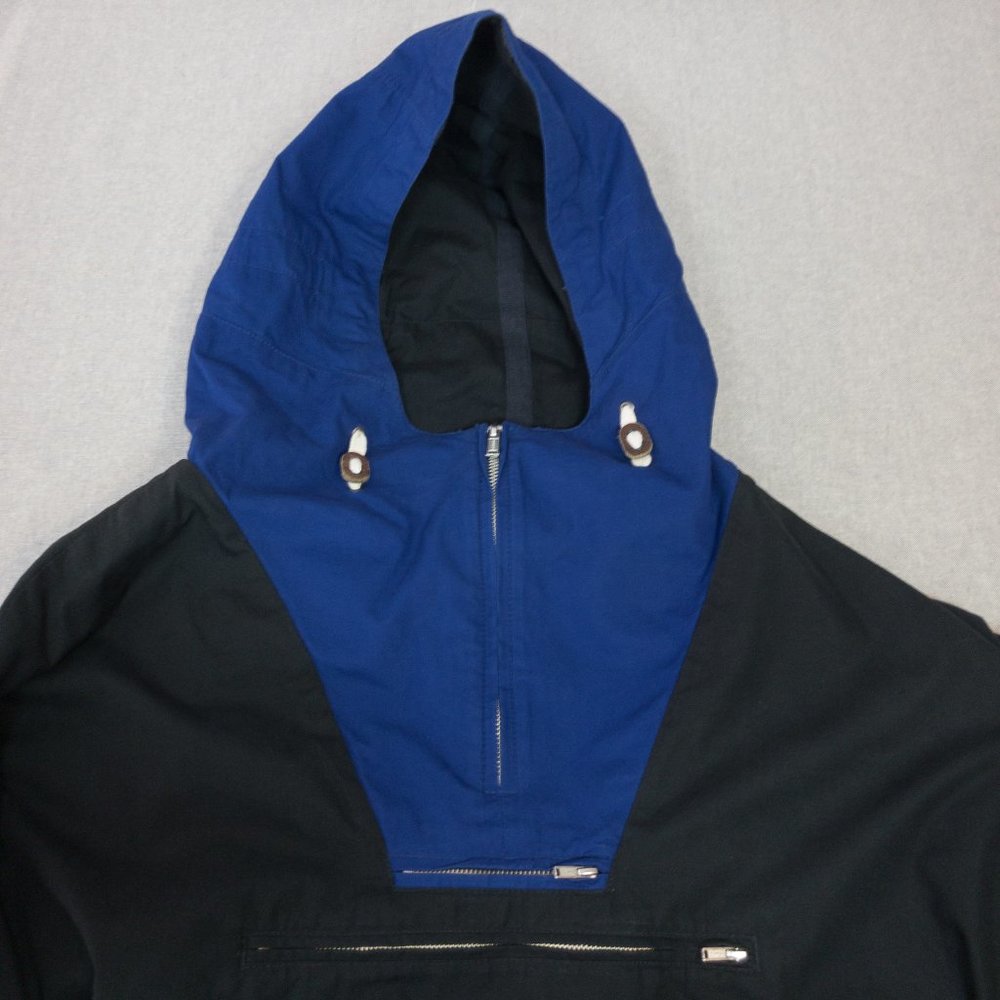 J.Crew Always Navy Cobalt Anorak 1/4-Zip Jacket XL - Picture 7 of 15